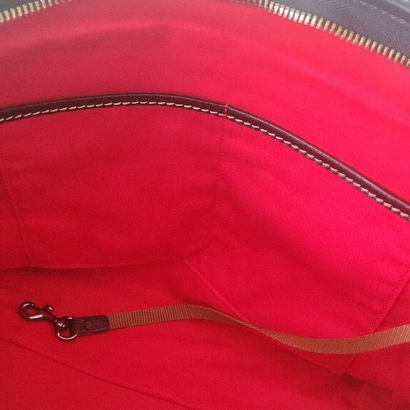 Dooney & Bourke Black Structured Tote Bag - Picture 4 of 5